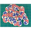 Image 1 : LOT OF PASTEURIZED UNUSED MILK BOTTLE CAPS