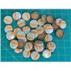 Image 1 : LOT OF UNUSED CORK LINED ORANGE CRUSH SODA POP BOTTLE CAPS