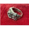 Image 1 : 925 SILVER BIKER RING SIZE 11.5