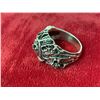 Image 3 : 925 SILVER BIKER RING SIZE 11.5