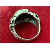 Image 4 : 925 SILVER BIKER RING SIZE 11.5