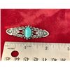 Image 1 : SILVER TURQUOISE NAVAJO PIN