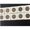 Image 4 : LOT OF 10 1912 CANADIAN LARGE CENT PENNIES