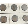 Image 6 : LOT OF 10 1912 CANADIAN LARGE CENT PENNIES