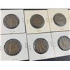 Image 5 : LOT OF 10 1914 CANADIAN LARGE CENT PENNIES