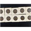 Image 4 : LOT OF 10 1915 CANADIAN LARGE CENT PENNIES