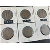 Image 2 : LOT OF 10 1917 CANADIAN LARGE CENT PENNIES