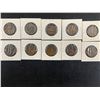 Image 4 : LOT OF 10 1920 CANADIAN LARGE CENT PENNIES