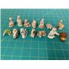 Image 1 : LOT OF 14 WADE RED ROSE TEA FIGURINES