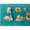 Image 2 : LOT OF 14 WADE RED ROSE TEA FIGURINES