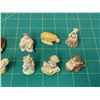 Image 4 : LOT OF 12 WADE RED ROSE TEA FIGURINES