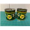 Image 1 : LOT OF 2 VINTAGE STAG TOBACCO TINS