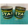 Image 2 : LOT OF 2 VINTAGE STAG TOBACCO TINS