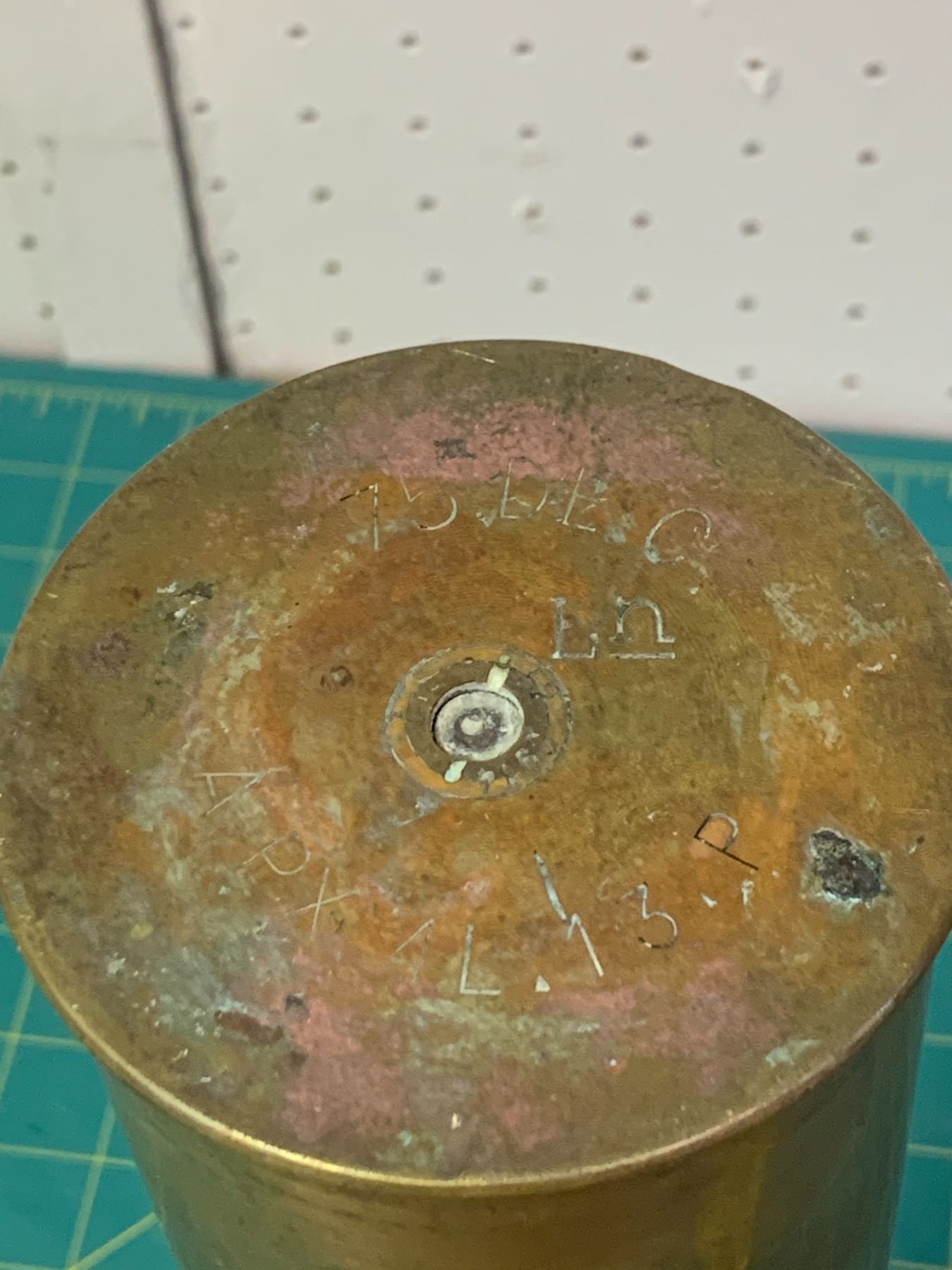 LARGE BRASS SHELL CASING