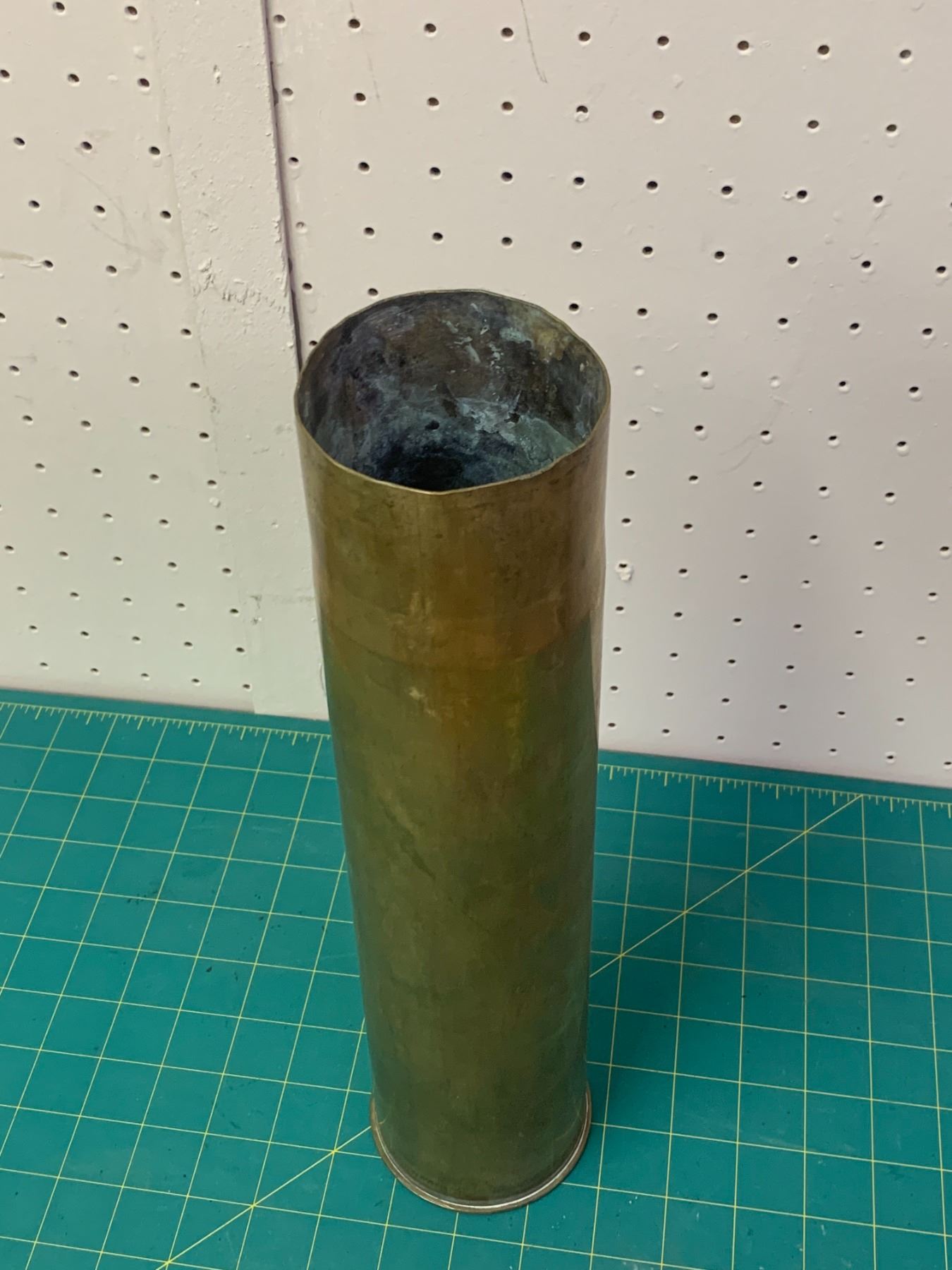 LARGE BRASS SHELL CASING