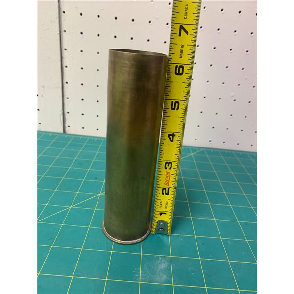 LARGE BRASS SHELL CASING 1943 WWII