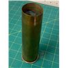 Image 3 : LARGE BRASS SHELL CASING 1943 WWII