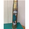 Image 3 : LARGE PAINTED BRASS SHELL CASING
