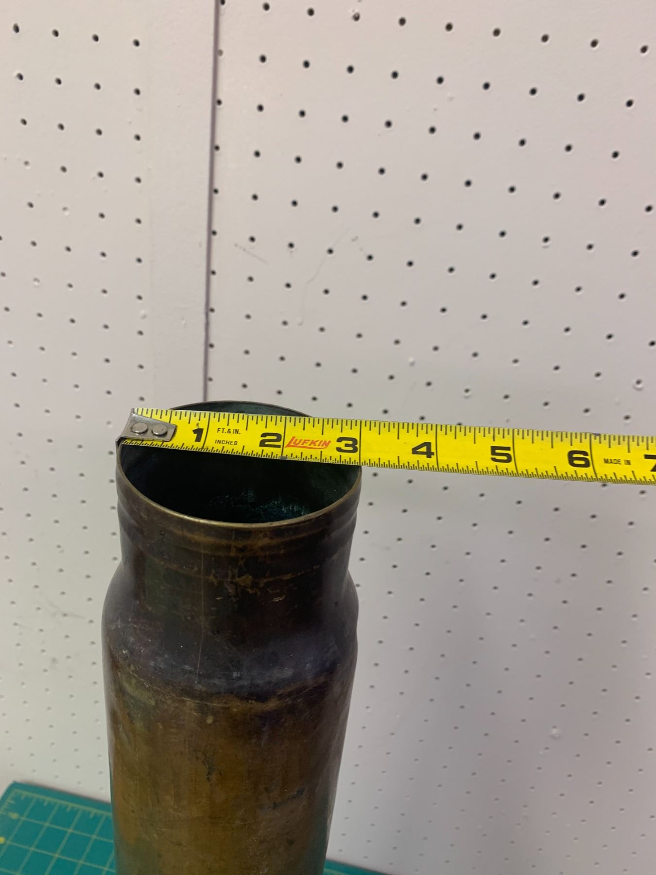 LARGE BRASS SHELL CASING - Schmalz Auctions