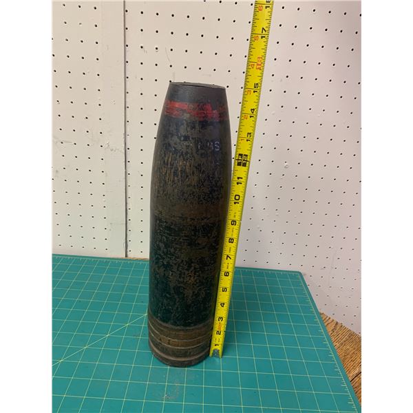 LARGE NAVAL PROJECTILE