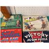 Image 3 : LOT OF VINTAGE AND ANTIQUE GAMES TOYS PUZZLES