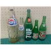 Image 1 : LOT OF PEPSI 7-UP BOTTLES