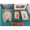 Image 6 : LOT OF FRAMED PIECES ETC