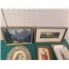 Image 7 : LOT OF FRAMED PIECES ETC