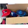 Image 2 : BOX OF VINTAGE TRUCKER HATS