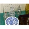 Image 5 : MISC LOT PLATES GLASS ETC