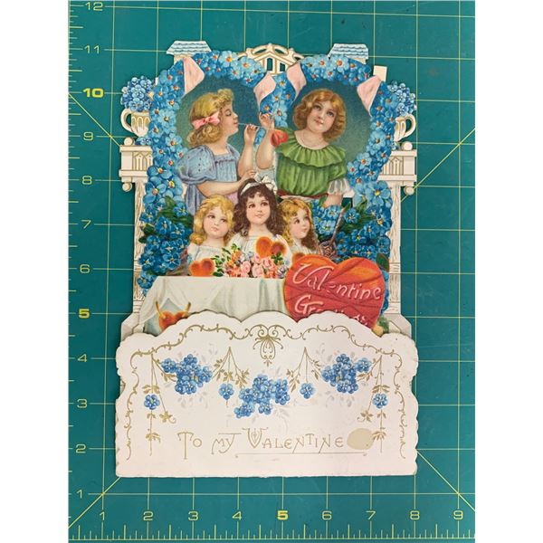 ANTIQUE POP UP VALENTINE