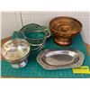 Image 1 : MISC LOT PLATED PIECES ETC