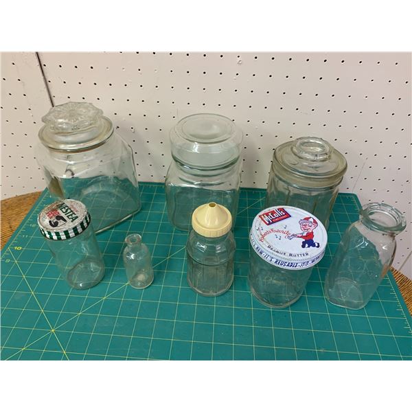 VINTAGE JARS ETC