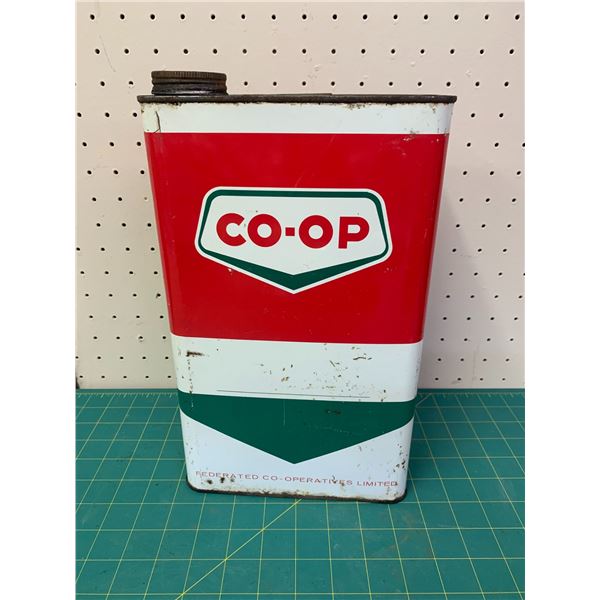 ONE GALLON CO-OP OIL CAN