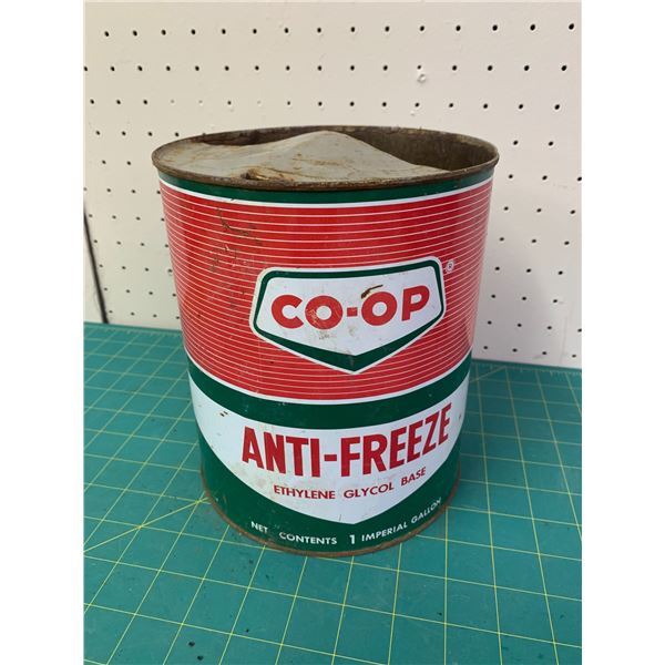 CO-OP ONE GALLON ANTI-FREEZE CAN