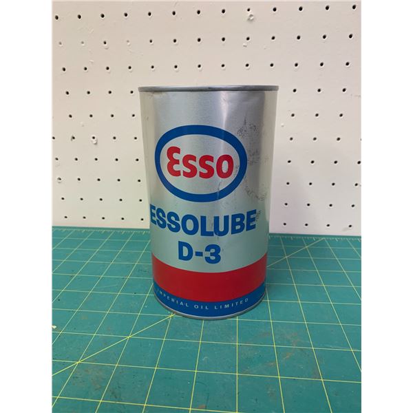 ESSO D3 ONE QUART OIL CAN