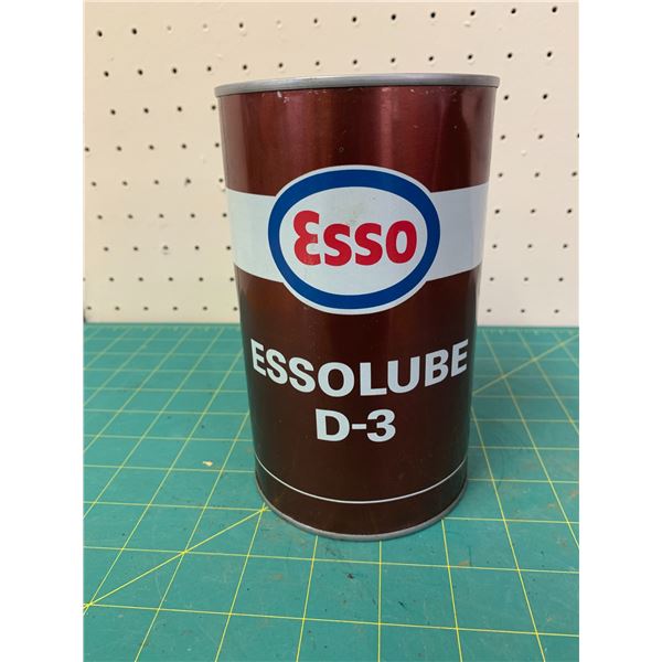 ESSO D3 ONE QUART OIL CAN