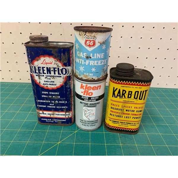 LOT OF OIL RELATED CANS