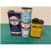 Image 1 : LOT OF OIL RELATED CANS