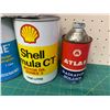 Image 2 : LOT OF OIL RELATED CANS