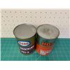 Image 2 : LOT OF FULL ONE LITRE OIL CANS
