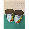 Image 3 : LOT OF FULL CO-OP DMO ONE QUART FULL OIL CANS