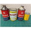 Image 1 : LOT OF OIL RELATED CANS FULL