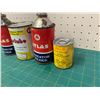 Image 2 : LOT OF OIL RELATED CANS FULL