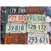 Image 1 : LOT OF SASK LICENCE PLATES