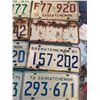 Image 3 : LOT OF SASK LICENCE PLATES