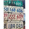 Image 3 : LOT OF SASK LICENCE PLATES