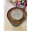 Image 1 : 11 GALLON MARFAK GREASE BARREL SOME CONTENTS