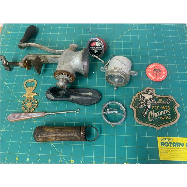 MISC LOT PATCH GRINDER GAUGES ETC