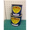 Image 1 : LOT OF VINTAGE CLIMAX JAMS TINS